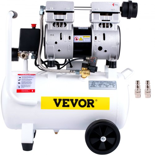 Air Compressor, 18L/4 Gallon Air Compressor Tank, 1.1HP 850W Portable Oilless Air Compressor Kit for Garage, Ultra Quiet, 115PSI, 5.9CFM, 1440RPM, for Tire Inflation,House Renovation, Air Tools