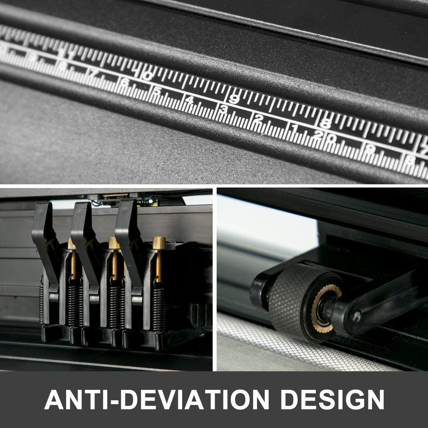 34" Vinyl Cutter Machine Basic Vinyl Plotter Cutter with Stand Plotter Adjustable Force Speed Sign Making