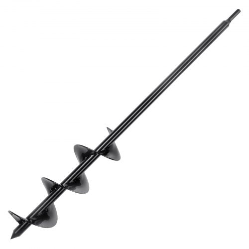 Auger Drill Bit for Planting 3 x 24 inch Garden Auger Drill Bit