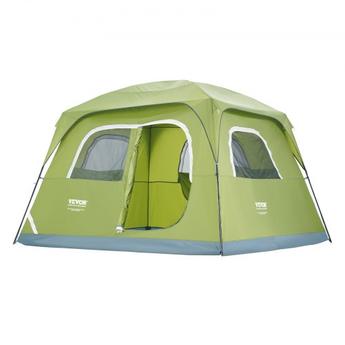 Camping Tent Camp Tent 10x9x6.5 ft for 6 Person Waterproof Lightweight