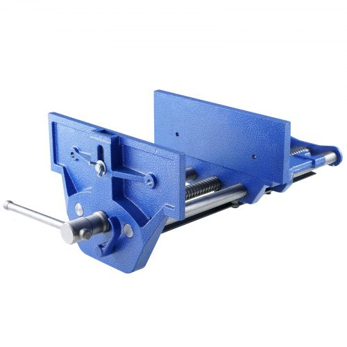 Woodworking Vise, 13 inch Woodworking Bench Vise, Heavy-duty Cast Iron Vice for Workbench 10.6" Jaw Width, with Quick Release Lever for Woodworking, Cutting, and Drilling