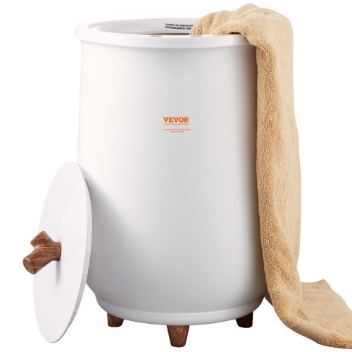 Towel Warmer Bucket 20L Large Towel Warmers for Bathroom with LED Light