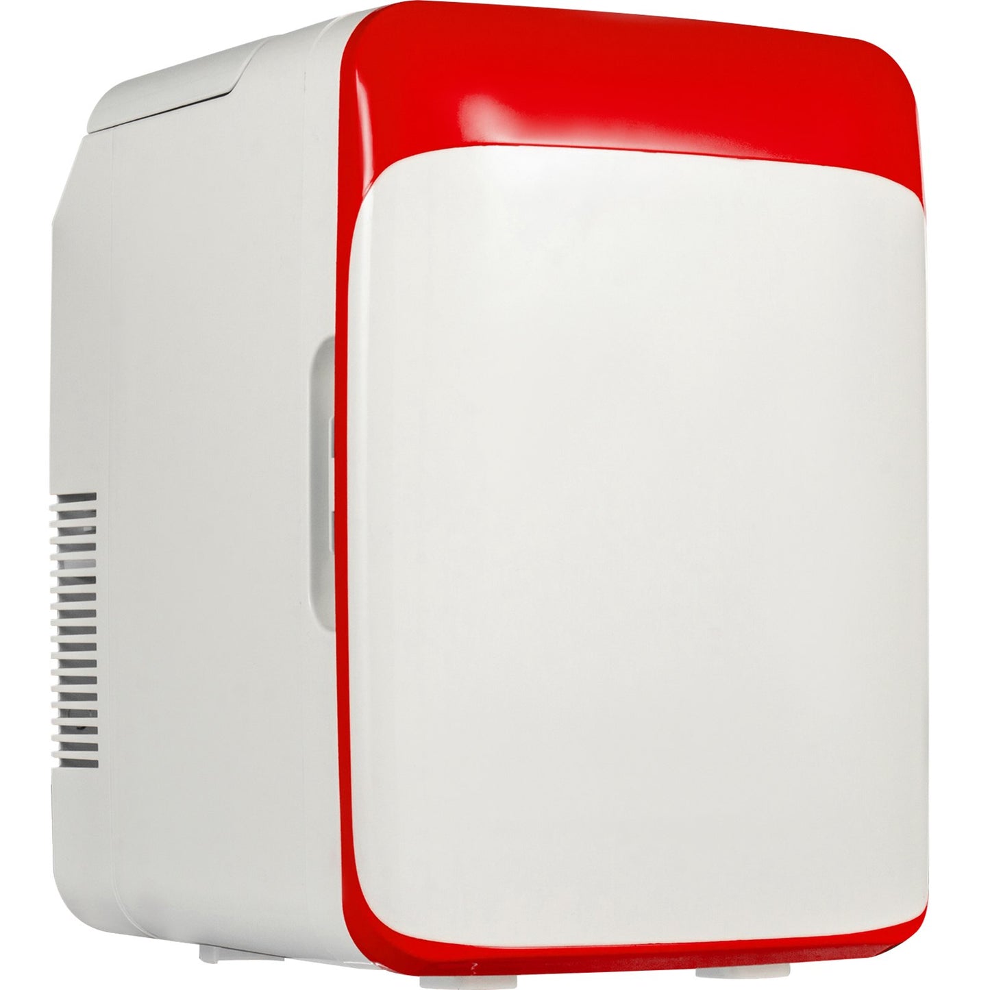 Mini Fridge, 10 Liter Portable Cooler Warmer, AC/DC Skincare Fridge, Stylish Look Compact Refrigerator, Lightweight Beauty Fridge, for Bedroom Office Car Boat Dorm Cosmetic Medicine in Red