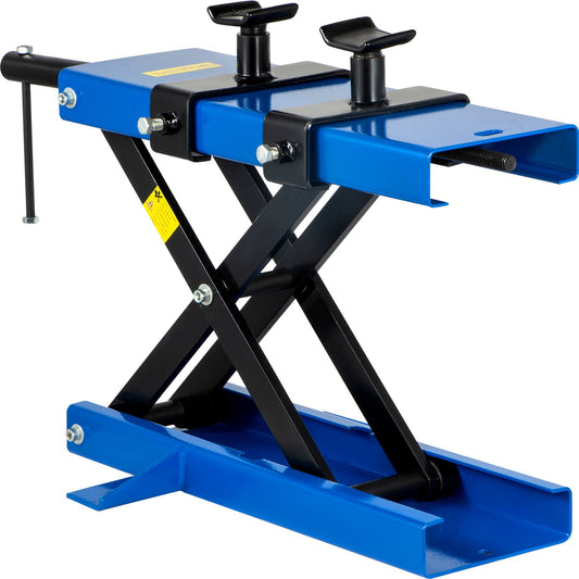 Motorcycle Jack 1100 lb,Scissor Lift Stand with protective paint covered cradles, motorcycle center scissor lift jack,Scissor Stand for Motorcycles ATV