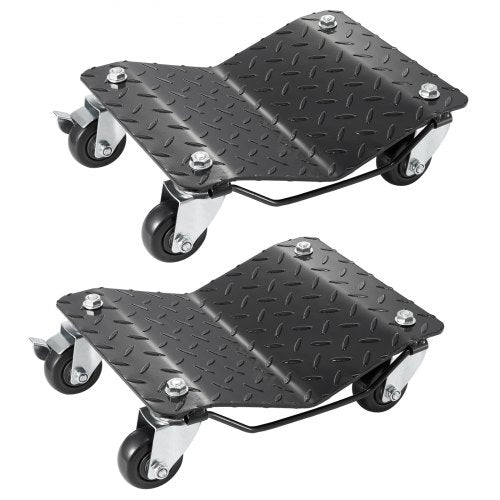 Car Dolly Wheel Tire Dolly 2 PCS Heavy Duty Skate Auto Repair Dolly 3000LB