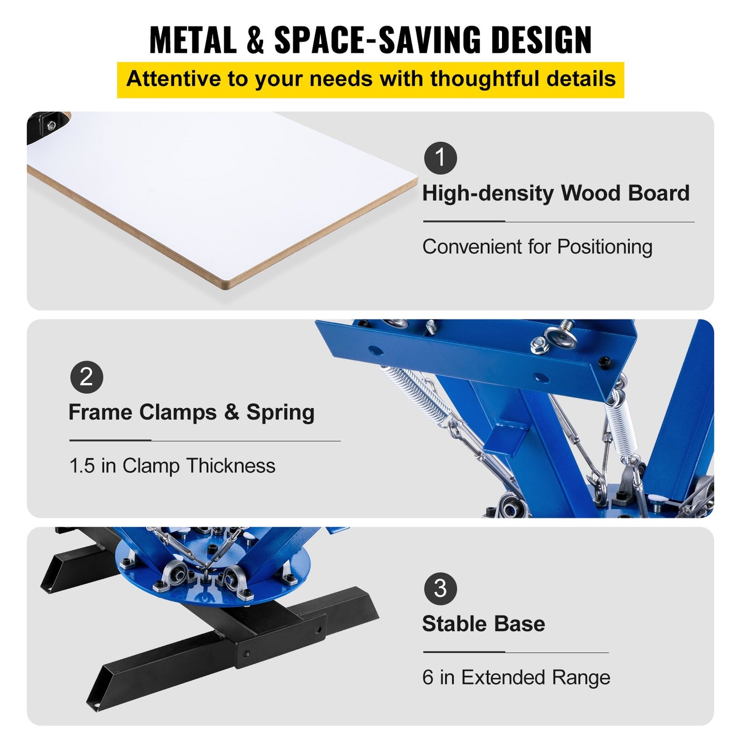 Screen Printer 4 Color 1 Station Silk Screen Printing Kit 55x45cm T-shirt Screen Printing Machine Screenprint Press