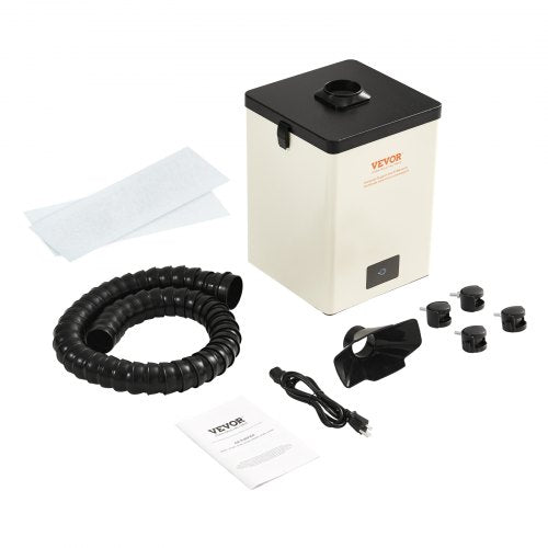150W Solder Fume Smoke Extractor 3-Stage Filters 332 m³/h Strong Suction