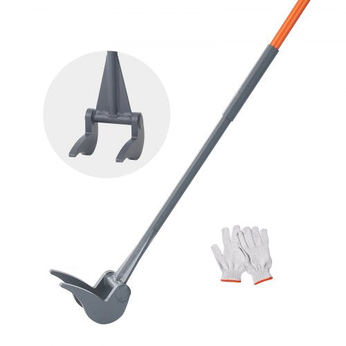 Pallet Buster, 50-Inch Handle, 2000 lbs Weight Capacity, Q235 Carbon Steel, Heavy Duty Deck Wrecker Demolition Wood Pallet Tool Breaker Pry Bar Puller for Efficient and Effortless Board Removal