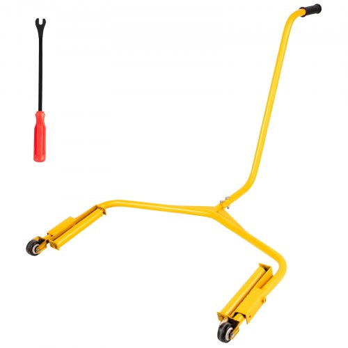 Tire Dolly 450LBS Load Capacity Wheel Dolly Truck Tire Wheel Dolly Heavy Duty Cart Easy to Use Tire Lifting Tool