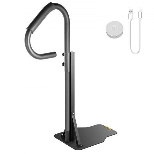 Hot Tub Handrail, 57" Spa Side Handrail with Slide-under Mount Base, 600 LBS Load Spa Step Hot Tub, Stainless Steel Spa Side Step, Spa Side Under Mount Rail with Sensor Light for Indoor, Outdoor