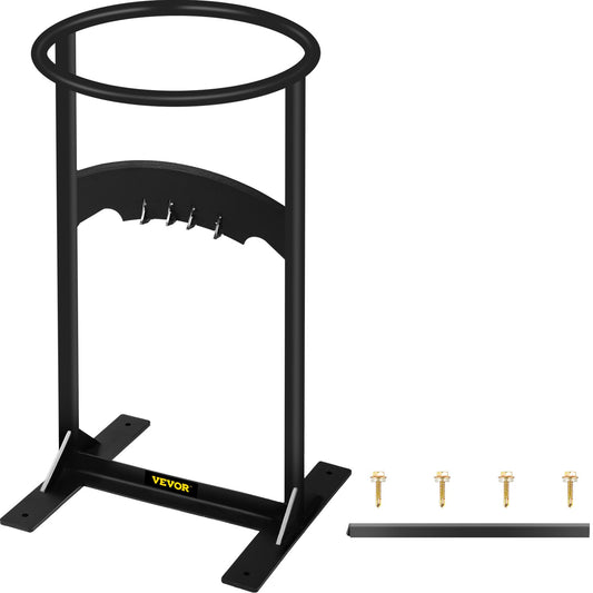 Firewood Splitter, Q235 Steel Wood Splitter Wedge, for Splitting 8" Diameter Wood Manual Wedge Wood Splitter, 10.8"x21.8" Portable Log Splitting w/ 4 Screws & Blade Cover, for Home, Campsite