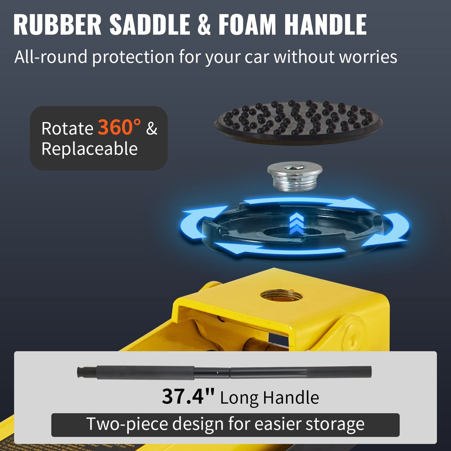 Floor Jack, 1.5 Ton Low Profile Floor Jack, Aluminum And Steel Racing Floor Jack With Dual Pistons Quick Lift Pump, Floor Jack Lifting Range 80 mm-365 mm