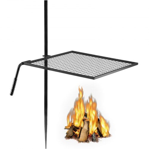 Swivel Grill Campfire Swivel Grill Heavy Duty Over Fire Grill for BBQ