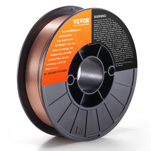 Solid MIG Welding Wire ER70S-6 0.035inch 11LBS Mild Steel MIG Welding Wire