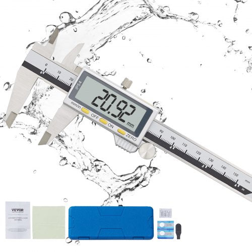 6”150mm Digital Caliper LCD Electronic Vernier Micrometer Measuring Ruler