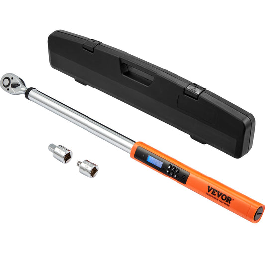 Digital Torque Wrench Adjustable Torque Wrench 1/2" Drive 25-250 ft.lb