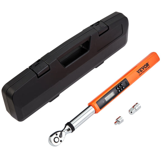 Digital Torque Wrench Adjustable Torque Wrench 3/8" Drive 3.7-37 ft.lb