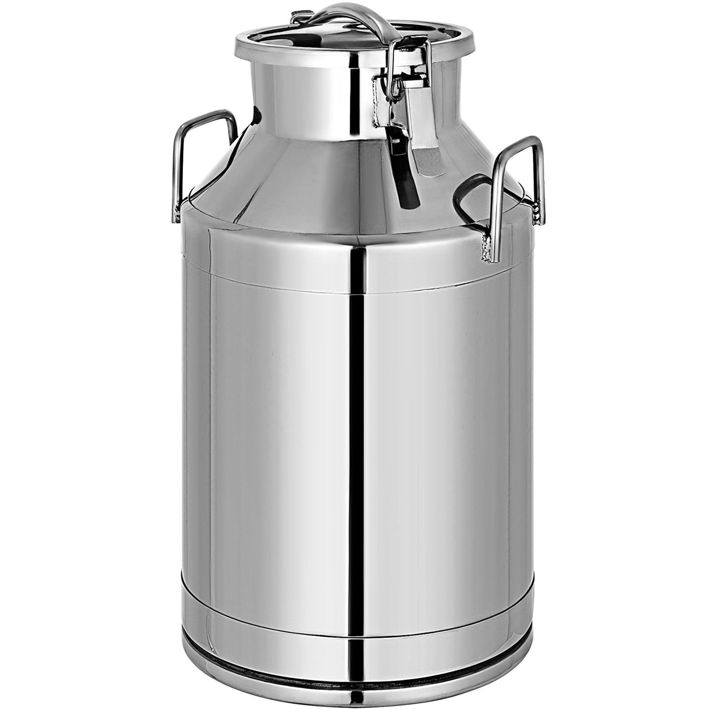 Stainless Steel Milk Can Wine Pail Bucket Tote Jug 50L/13.25 Gallon Milk Churn Can Canister Milk Pot Bucket Stainless Steel Milk Can with Sealed Lid Heavy Duty