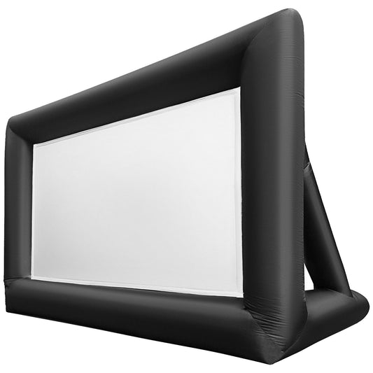 3mx5m Inflatable Movie Screen 16:9 Outdoor Projector Screen Portable Projection Screen 16ft Inflatable Outdoor Screen Inflatable Movie Screen(3x5m)