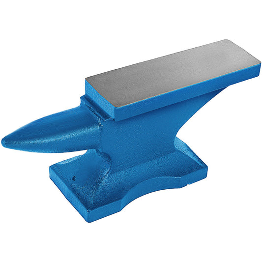 Single Horn Anvil 25Lbs/11Kg Cast Iron Anvil Blacksmith for Sale Forge Tools and Equipment Anvil Rugged Round Horn Anvil Blacksmith Jewelers Metalsmith Blacksmith Tool