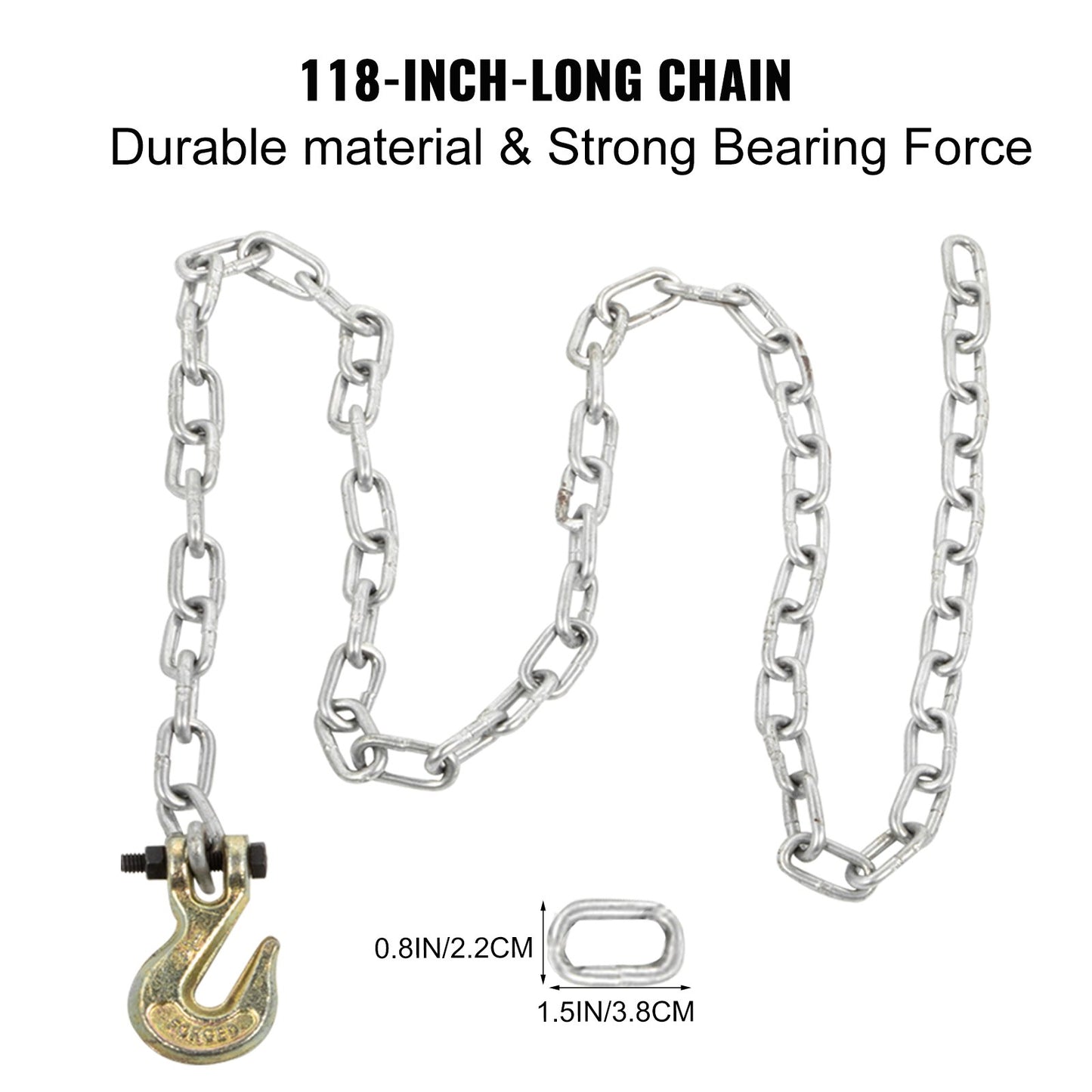 T Post Puller 43.3x5.9x5.9in Fence Post Puller Jack Heavy Duty Fence Post Remover with Lifting Chain Puller T Post Remover for Round Fence Posts T Stakes Sign Post & Tree Stump