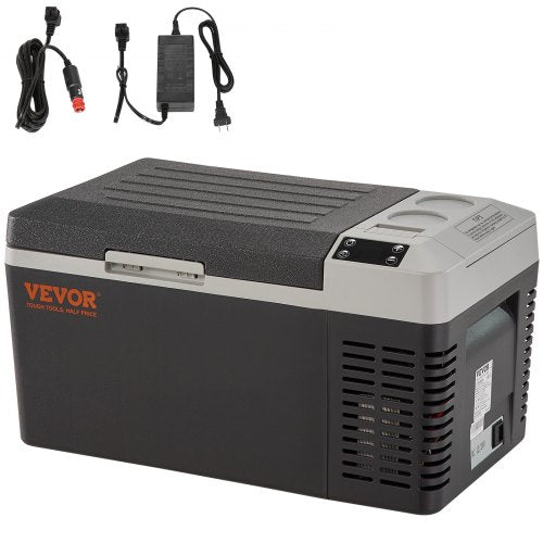 Portable Car Refrigerator Freezer Compressor 21Qt Single Zone for Car Home