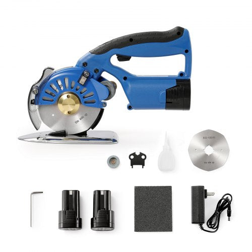 Fabric Cutter 5-Speed Cordless Electric Rotary Fabric Cutting Machine
