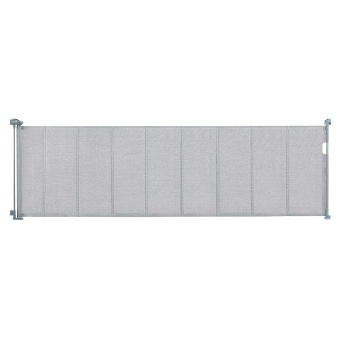 Retractable Baby Gate, 34.2" Tall Mesh Baby Gate, Extends up to 116.1" Wide Retractable Gate for Kids or Pets, Retractable Dog Gates for Indoor Stairs, Doorways, Hallways, Playrooms, Gray