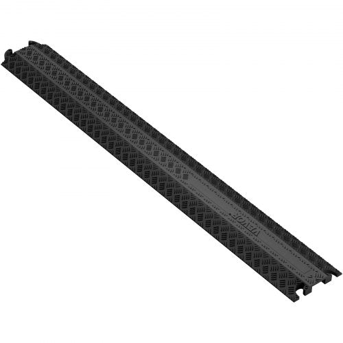 Drop Over Cable Cover Ramp, 2,000 lbs/axle Load Capacity, Heavy Duty Cable Hose Protector Ramp, Floor Cord Cover for High Walking Traffic Areas Indoor Outdoor Home Office Warehouse School