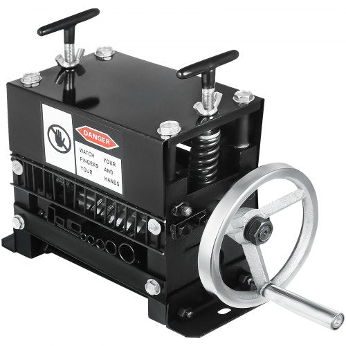 Cable Wire Stripping Machine 1-20MM Wire Stripping Machine 8 Channels Wire Stripping Machine Tool with 7 Blades Manual Hand Cranked Industrial Wire Stripping Recycle