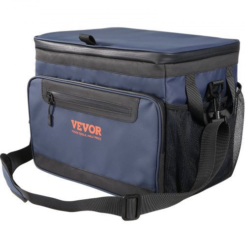 Hardbody Cooler Bag, 24/30 Cans 600D Oxford Fabric Insulated Cooler Bag, Leakproof and Waterproof Hardbody Deep Freeze Cooler with PP Plastic Bucket, Bottle Opener for Beach, Travel