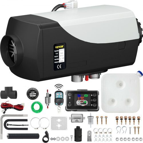 8KW Diesel Air Heater Parking Heater,  12V Diesel Fuel Heater with LCD Switch Remote Control for Car RV Boats Bus Caravan and More boosted