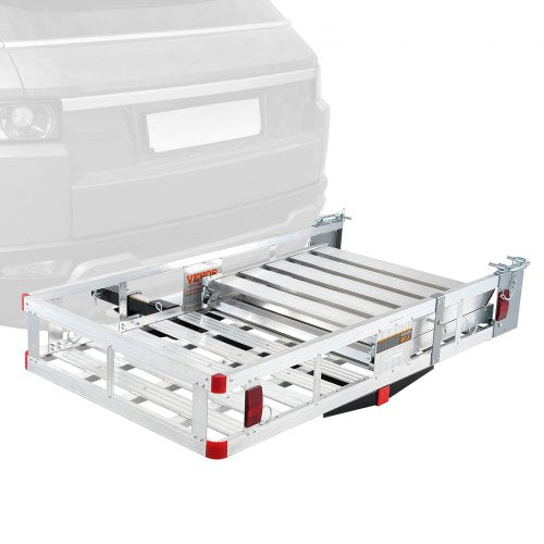 Hitch Mount Wheelchair Scooter Carrier w/ Folding Ramp 500LBS 47.2"x27.6"
