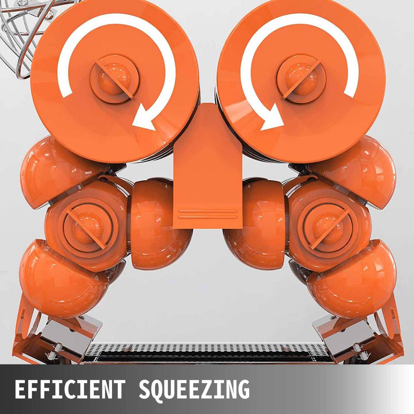 Commercial Orange Juice Machine Stainless Steel Orange Juicer Squeezer Machine Citrus Juicer Electric Fruit Juicer Machine for Squeezing Orange Lemons Juice